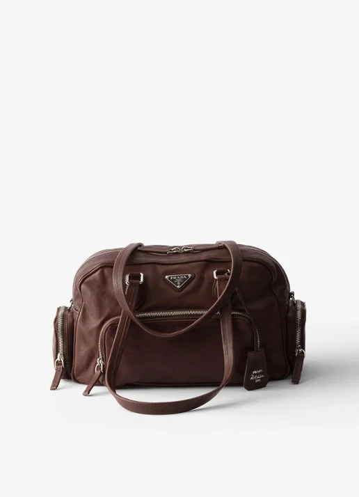 Prada Large shoulder bag in leather