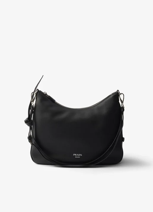 Prada Fold Large shoulder bag in calfskin