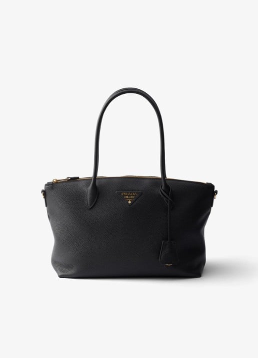 Prada Large shoulder bag in calfskin