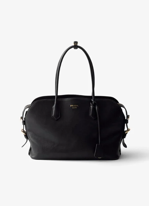 Prada Large shoulder bag in leather