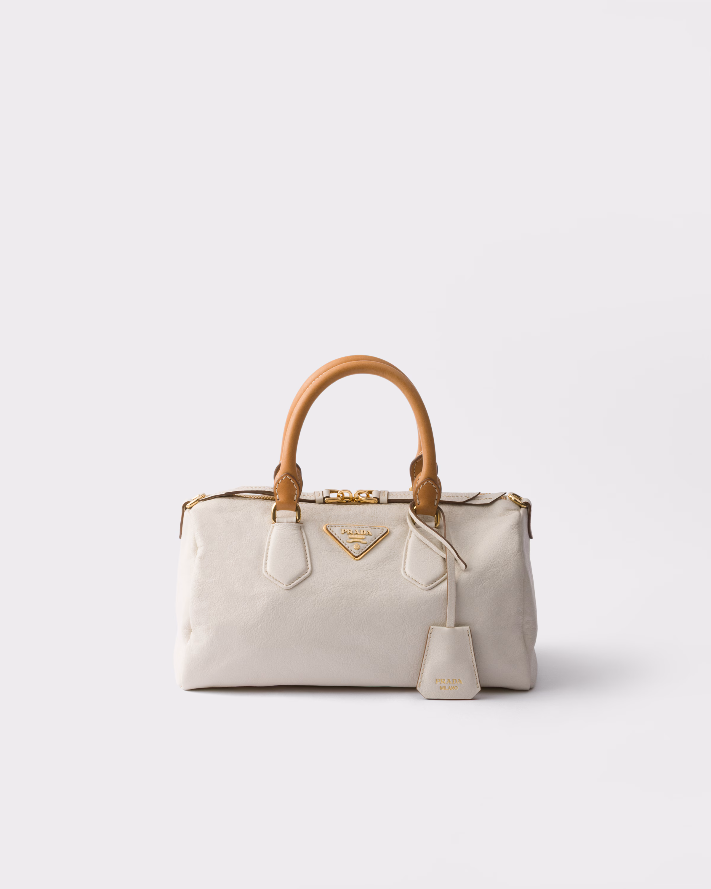 Prada Small leather top-handle bag