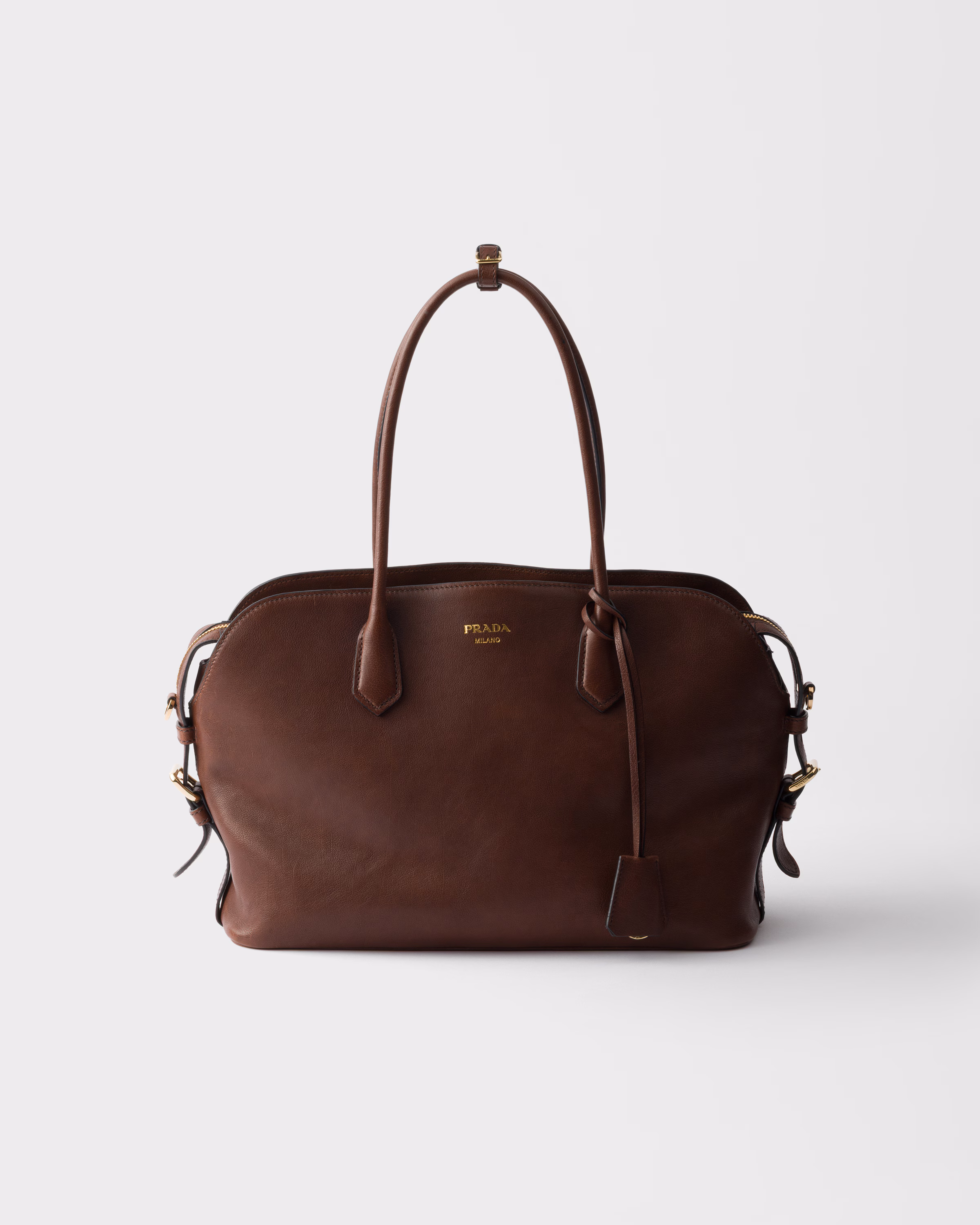 Prada Large leather tote bag