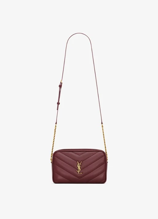 Saint Laurent Loulou crossbody bag van lamsleer