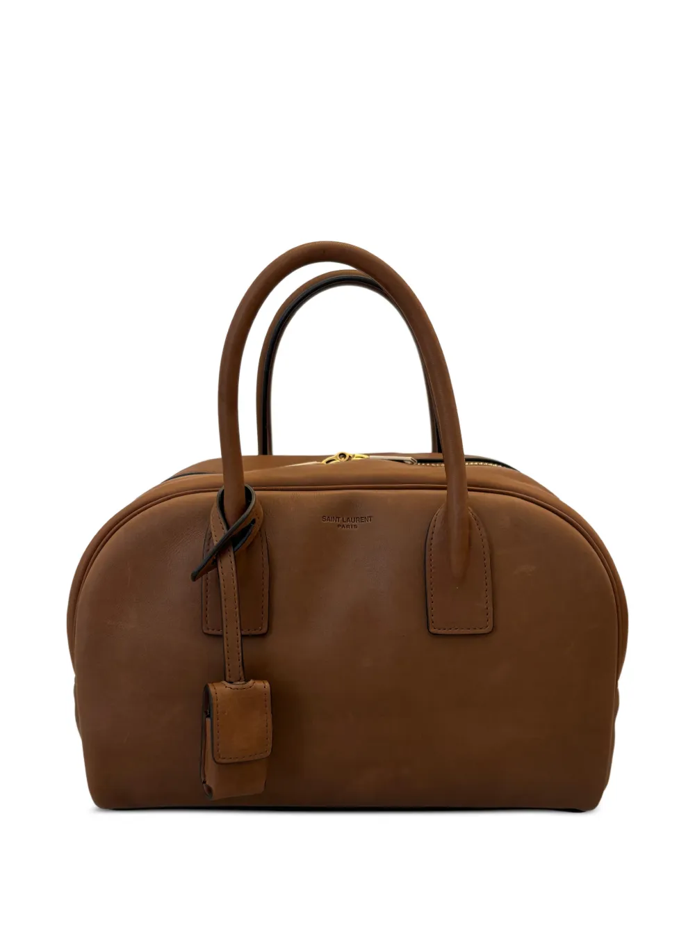 Saint Laurent Boston leather tote bag