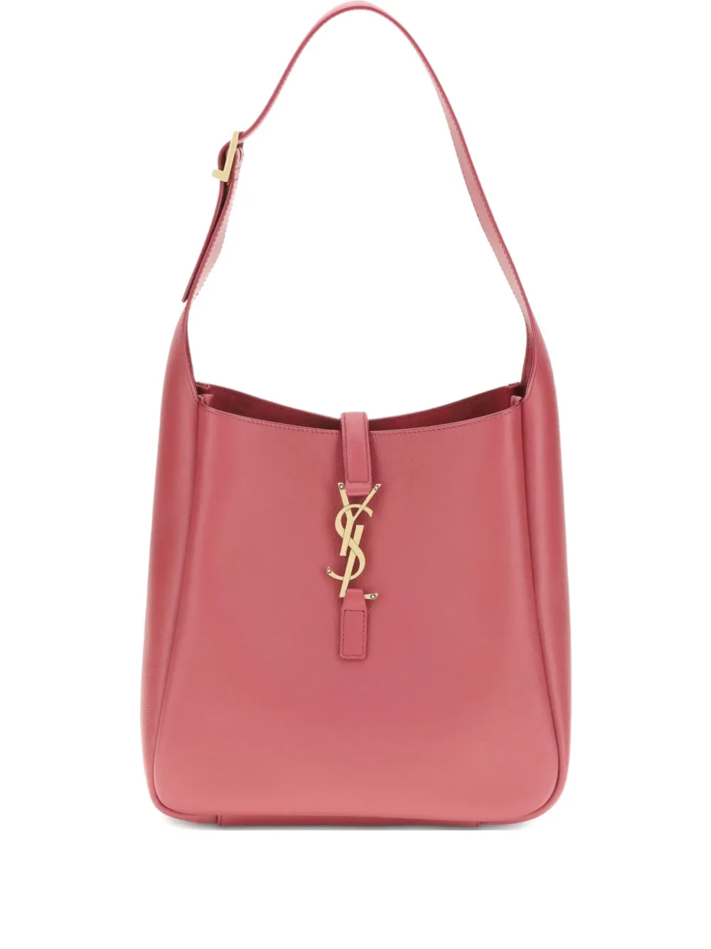 Saint Laurent leather shoulder bag with logo