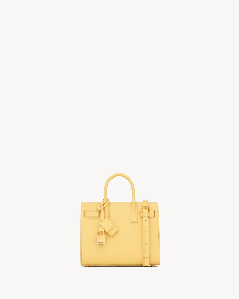 Saint Laurent SAC DE JOUR in smooth leather – NANO