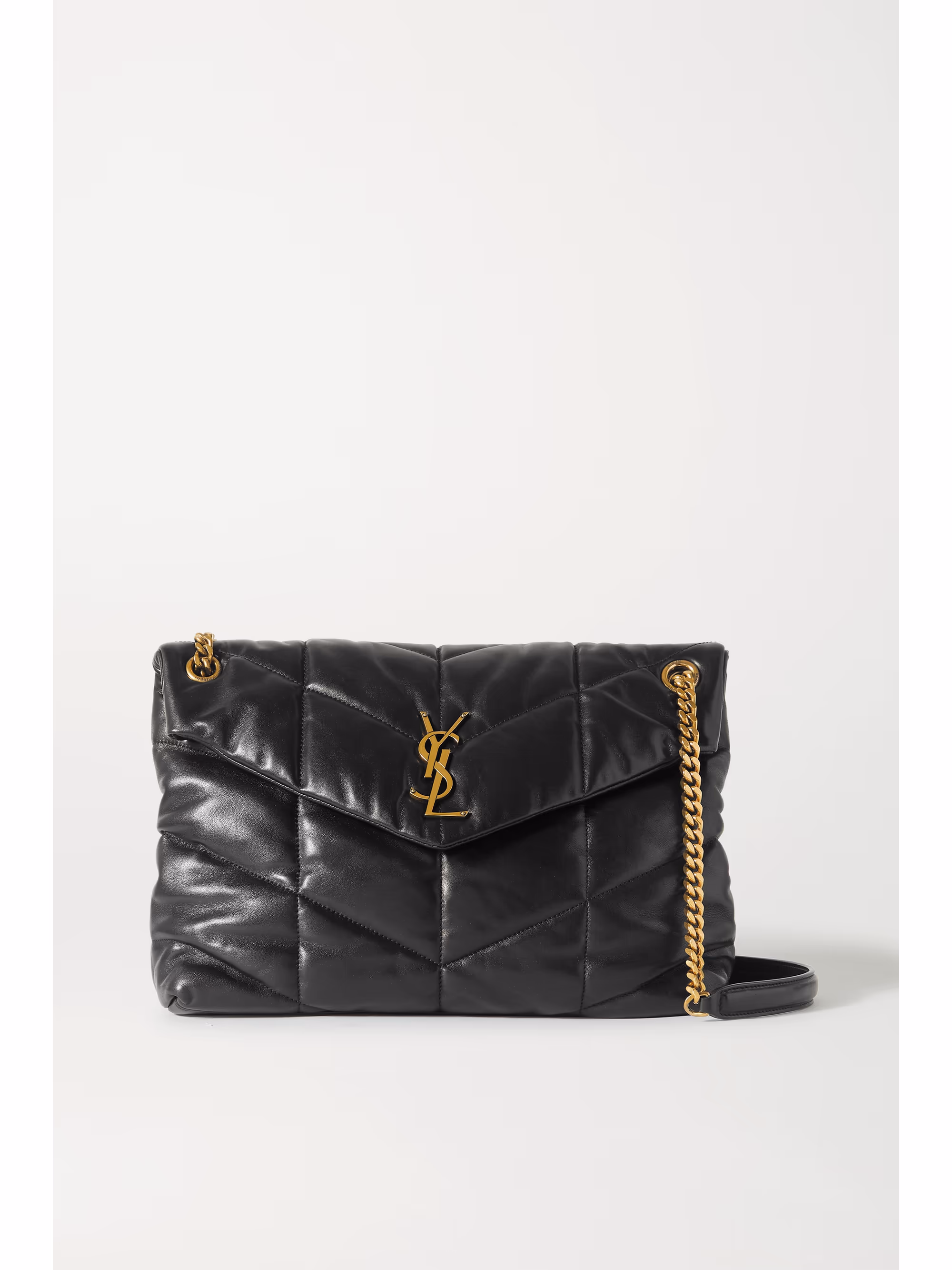 Saint Laurent Puffer medium quilted leather shoulder bag