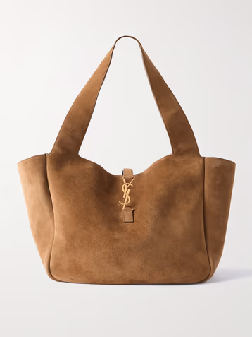 Saint Laurent Le 5 À 7 Bea suede tote