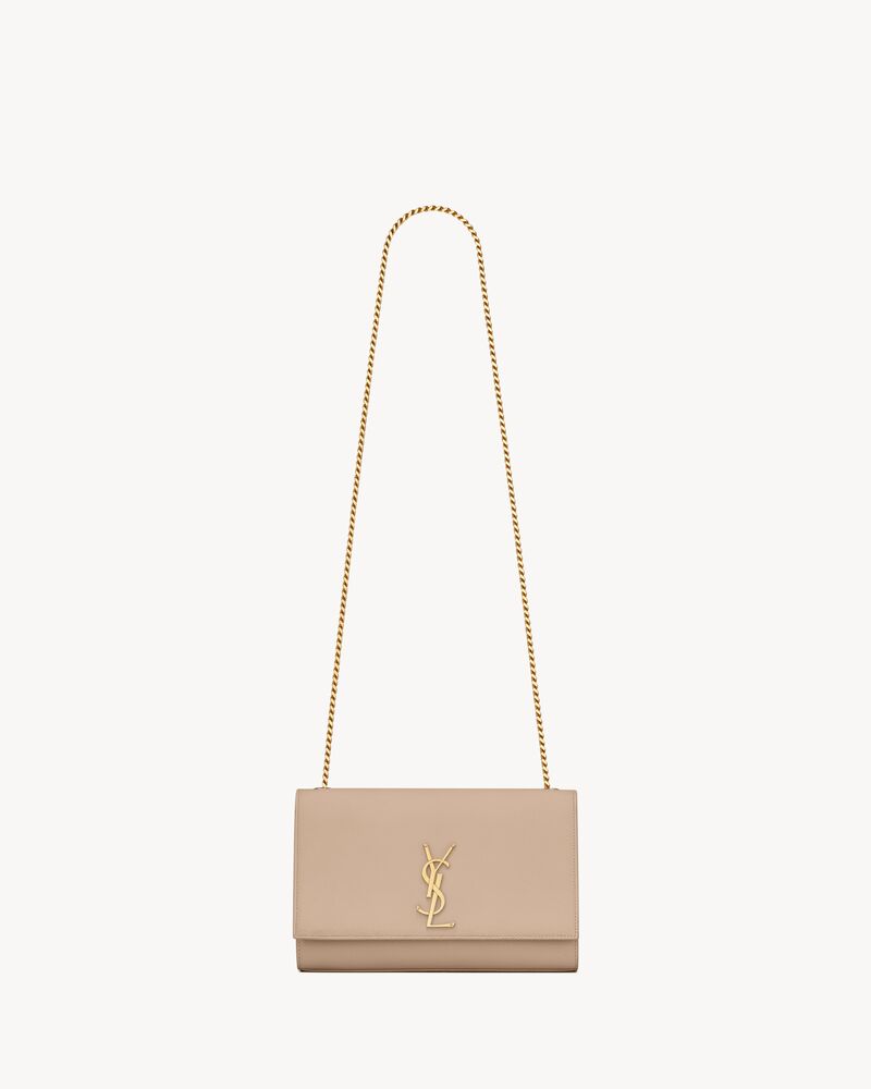 Saint Laurent Kate Medium in Grain de Poudre Embossed Leather