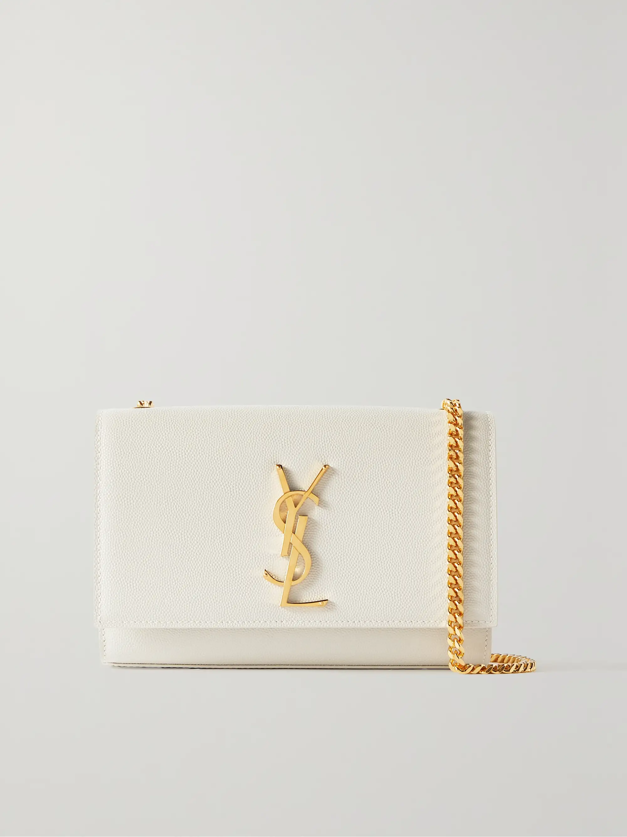 Saint Laurent Kate small embossed-leather shoulder bag