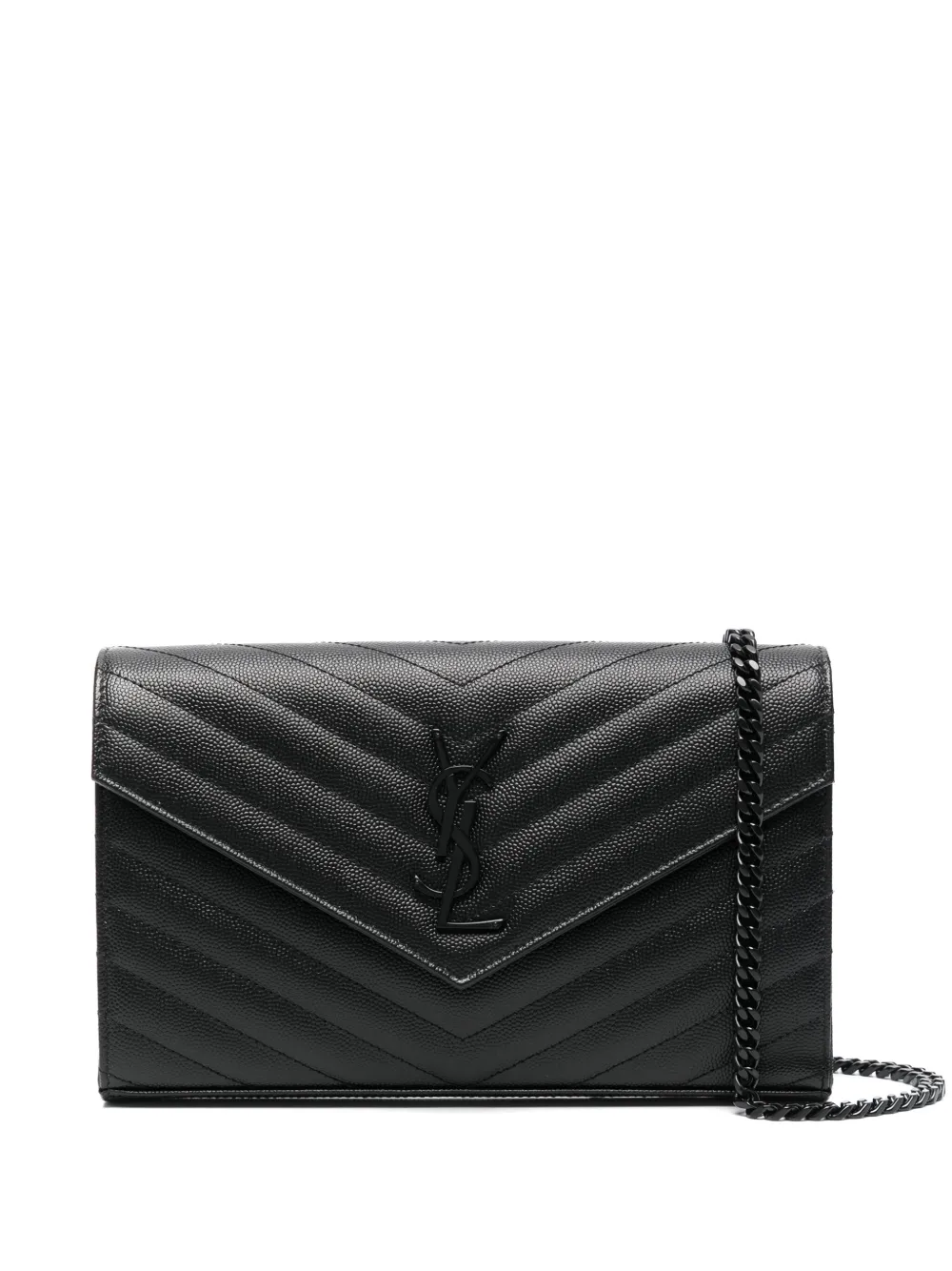 Saint Laurent Classic Cassandre portemonnee with chain