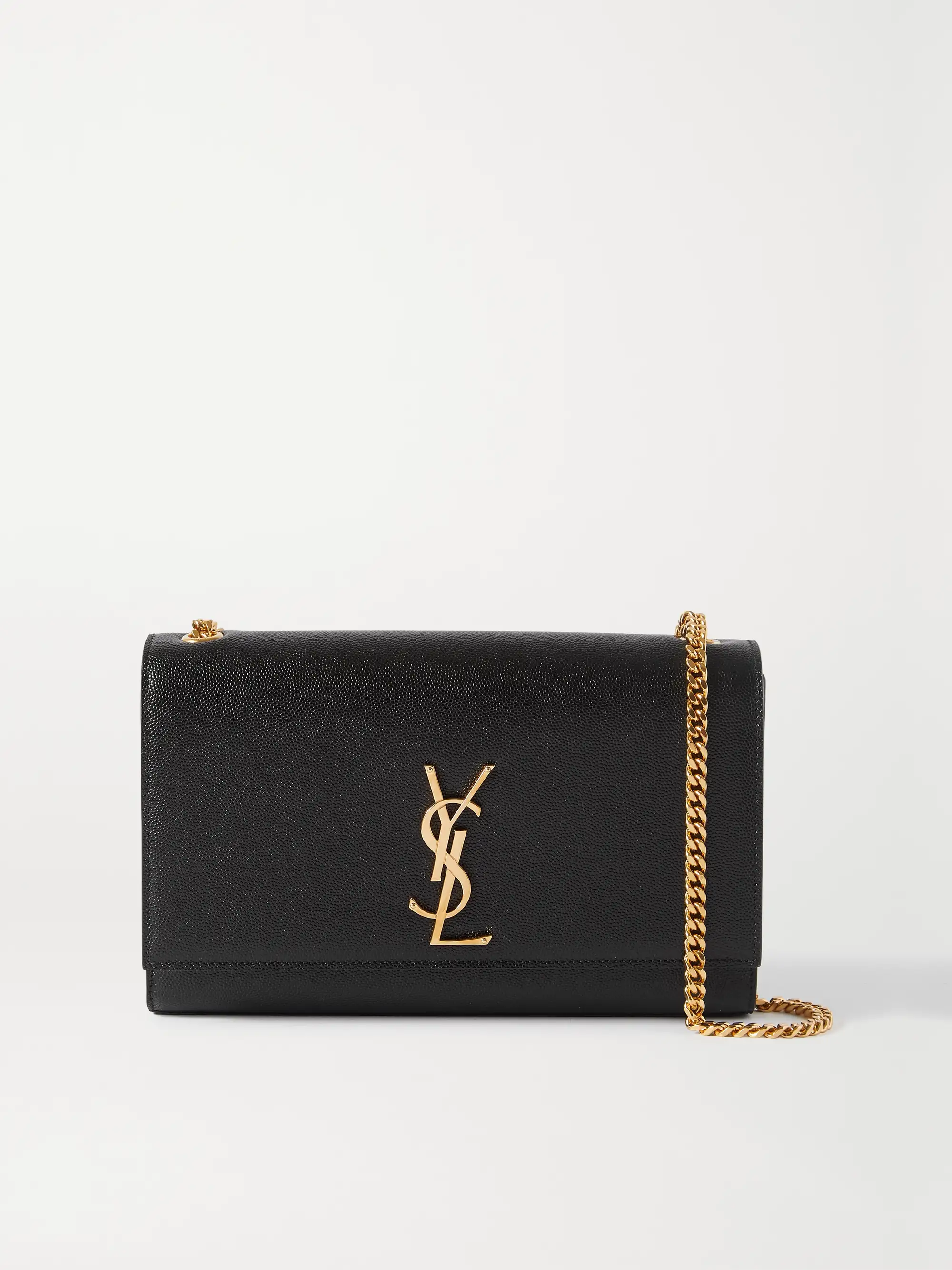 Saint Laurent Kate medium embossed-leather shoulder bag