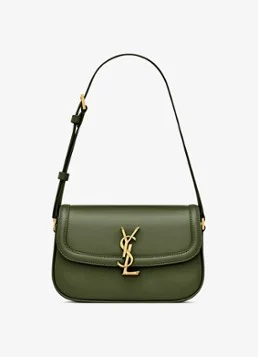Saint Laurent Solferino Mini shoulder bag van kalfsleer