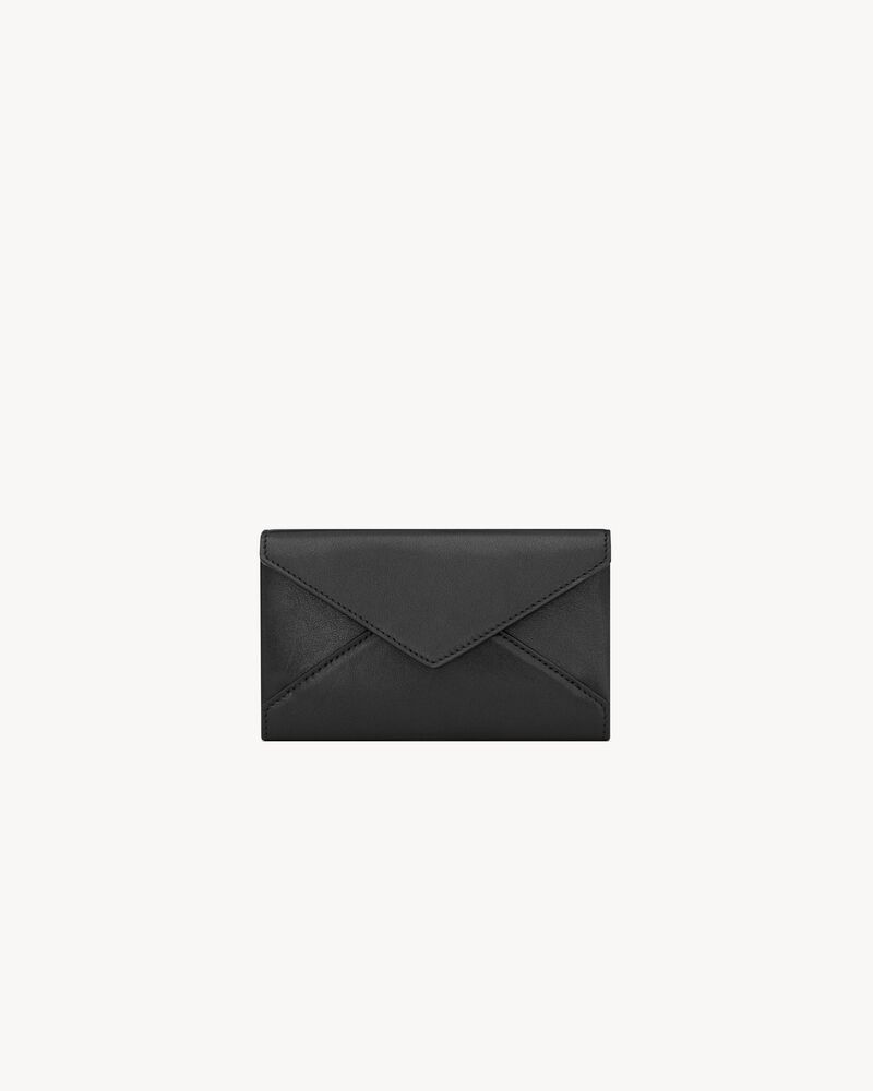 Saint Laurent LETTER wallet in leather