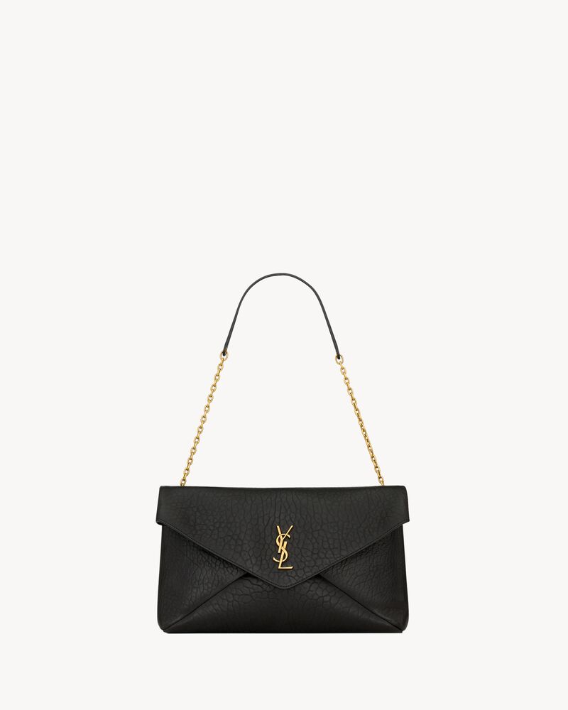 Saint Laurent CASSANDRE pouch on chain in lambskin