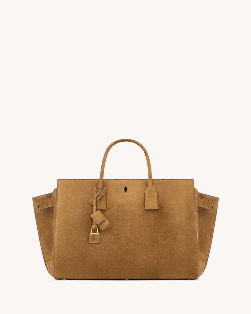 Saint Laurent SAC DE JOUR in suede – LARGE