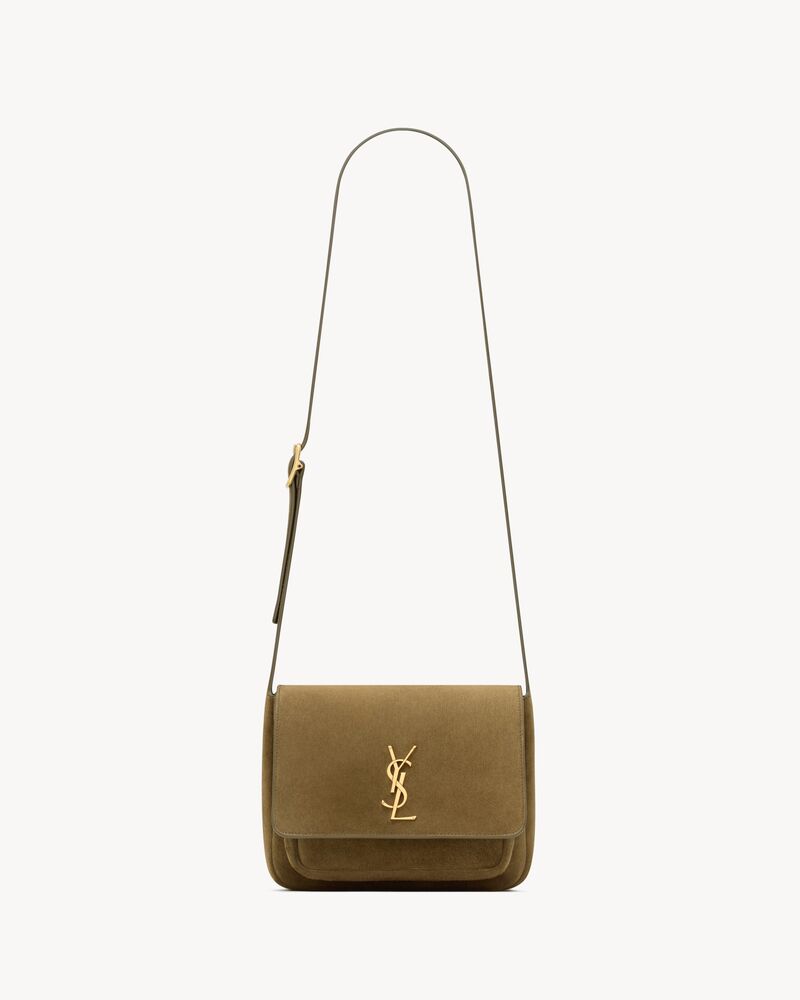 Saint Laurent NIKI satchel in suede