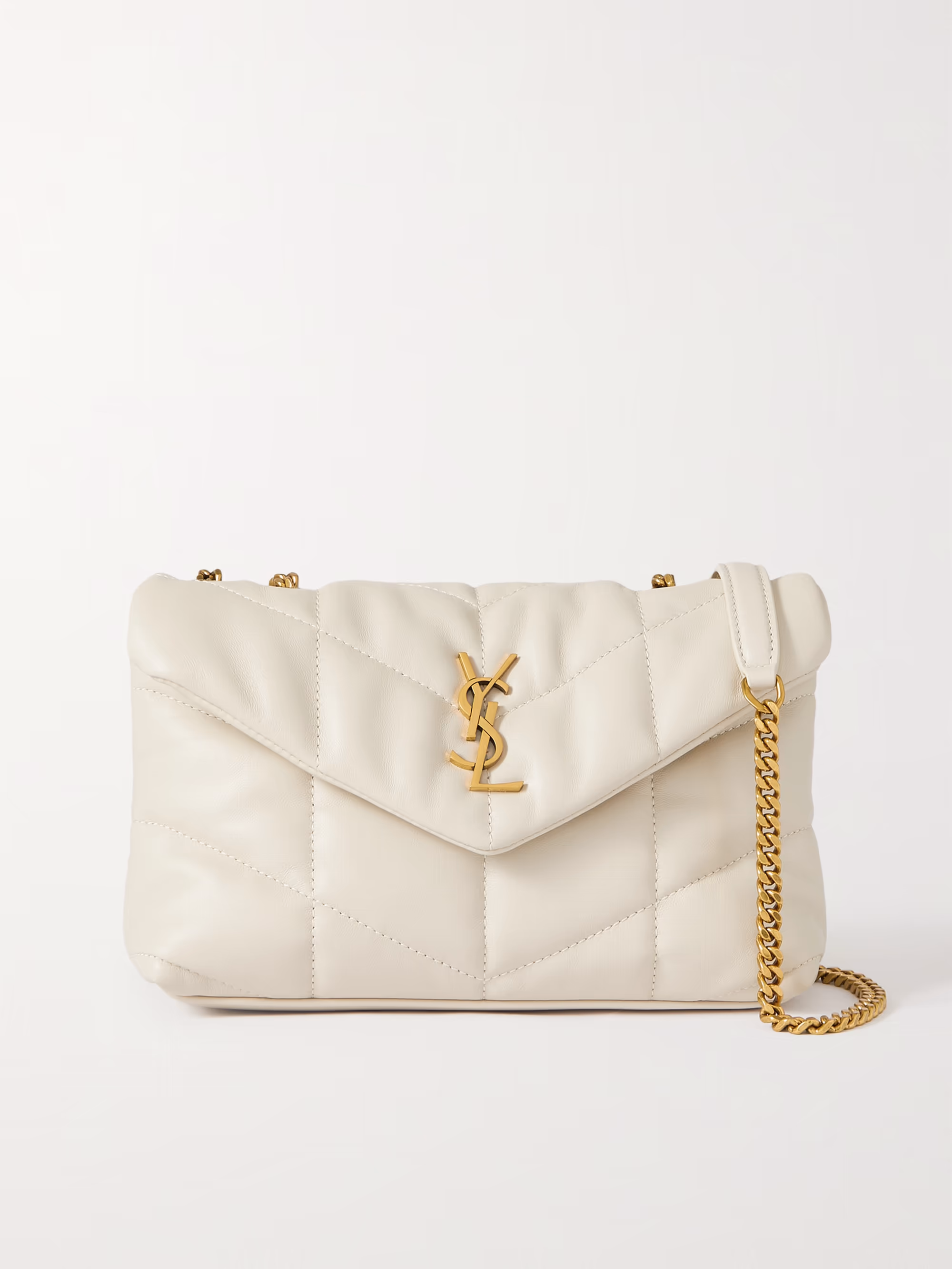 Saint Laurent Puffer Toy quilted leather shoulder bag