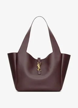 Saint Laurent Le 5 À 7 Bea tote bag van kalfsleer