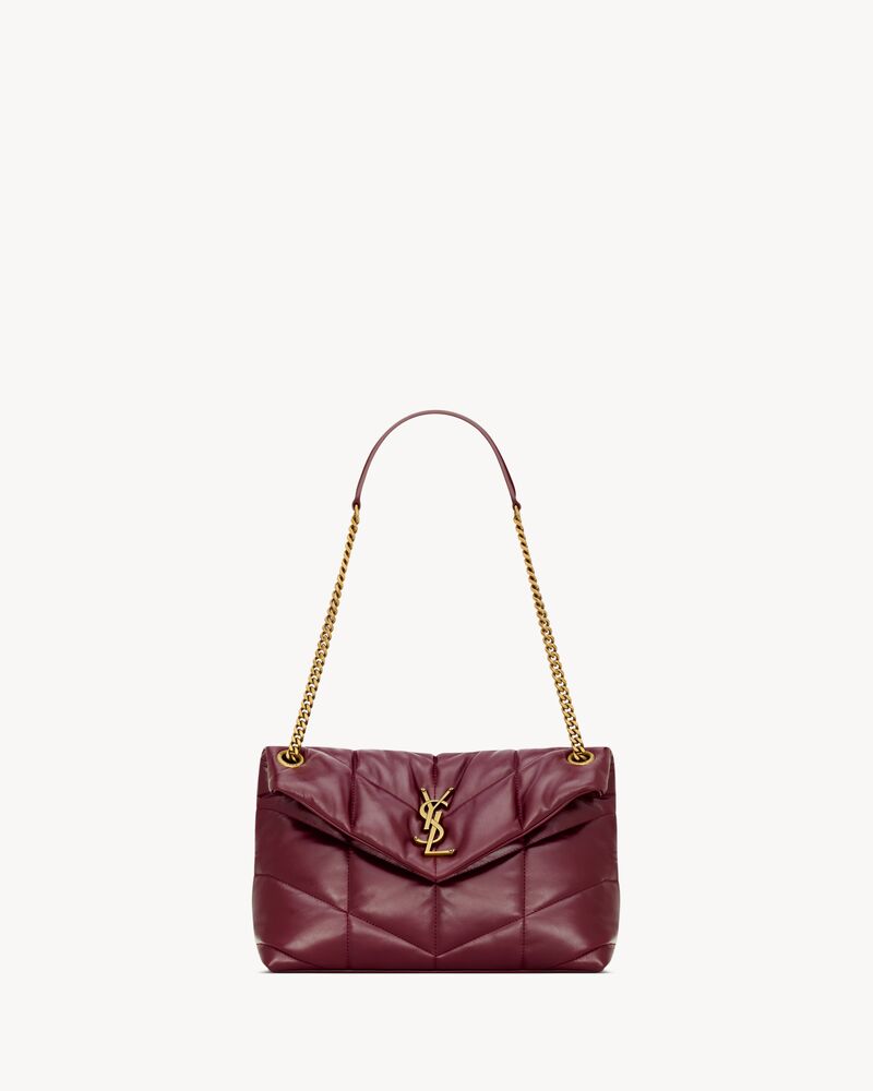 Saint Laurent PUFFER small in shiny leather