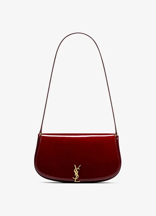 Saint Laurent Voltaire Mini shoulder bag van lakleer