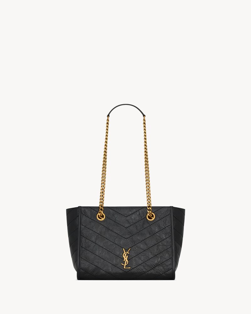 Saint Laurent NIKI small shopping in vintage leather