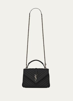 Saint Laurent College Medium crossbody bag van kalfsleer