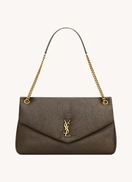 Saint Laurent Calypso Large clutch van lamsleer