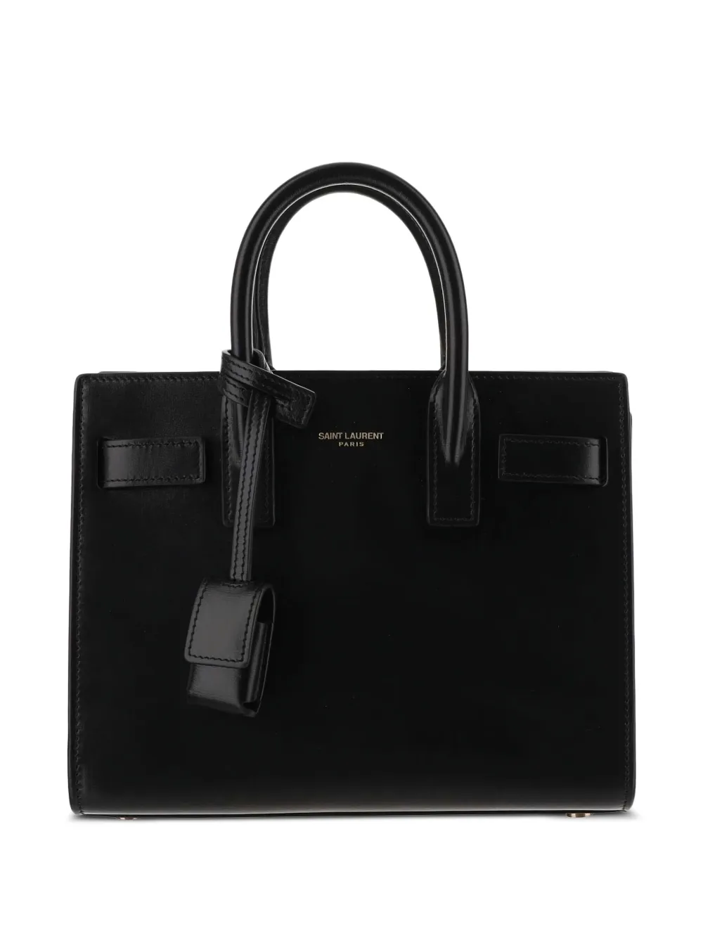 Saint Laurent Sac de Jour small tote bag met hangslot