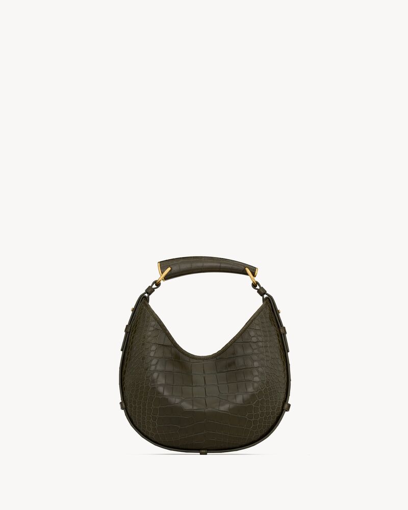 Saint Laurent MOMBASA small in alligator