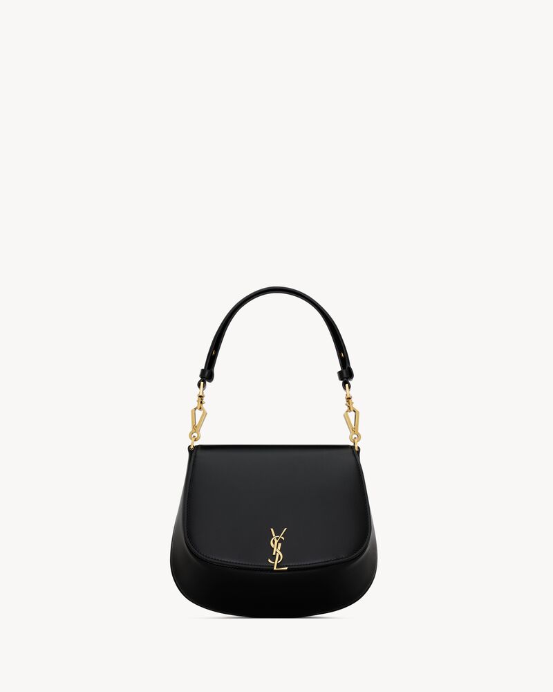 Saint Laurent Mini VOLTAIRE TOP HANDLE bag in BOX SAINT LAURENT