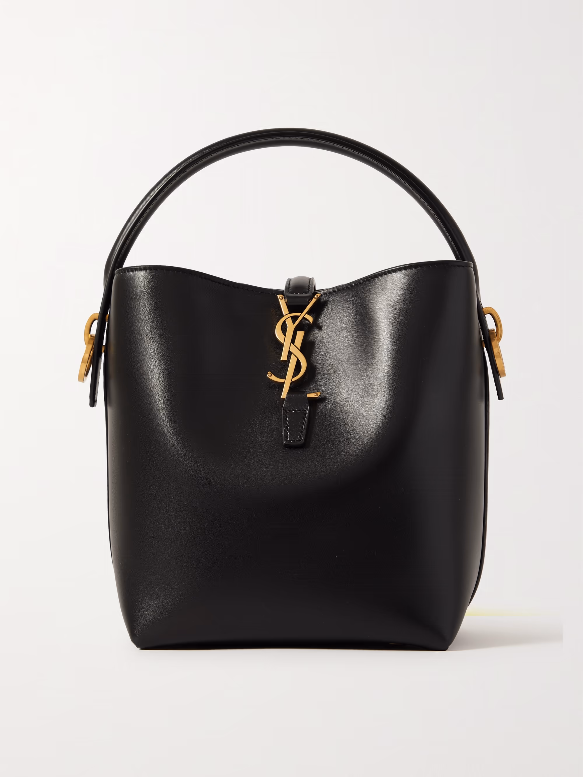 Saint Laurent Le 37 small leather bucket bag