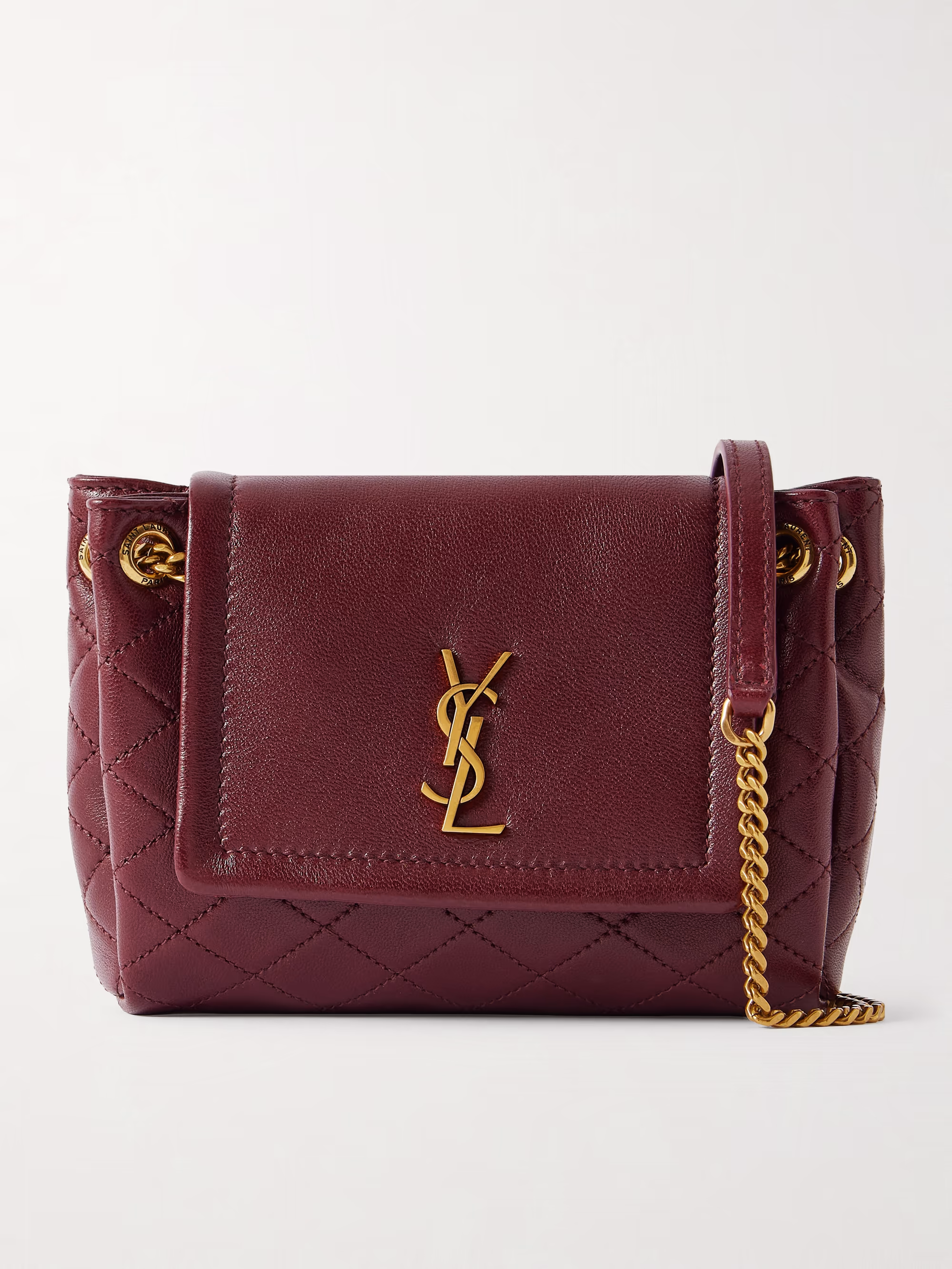 Saint Laurent Nolita mini matelassé leather shoulder bag