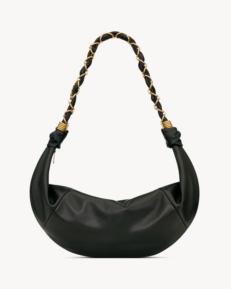 Saint Laurent AMALIA hobo in lambskin