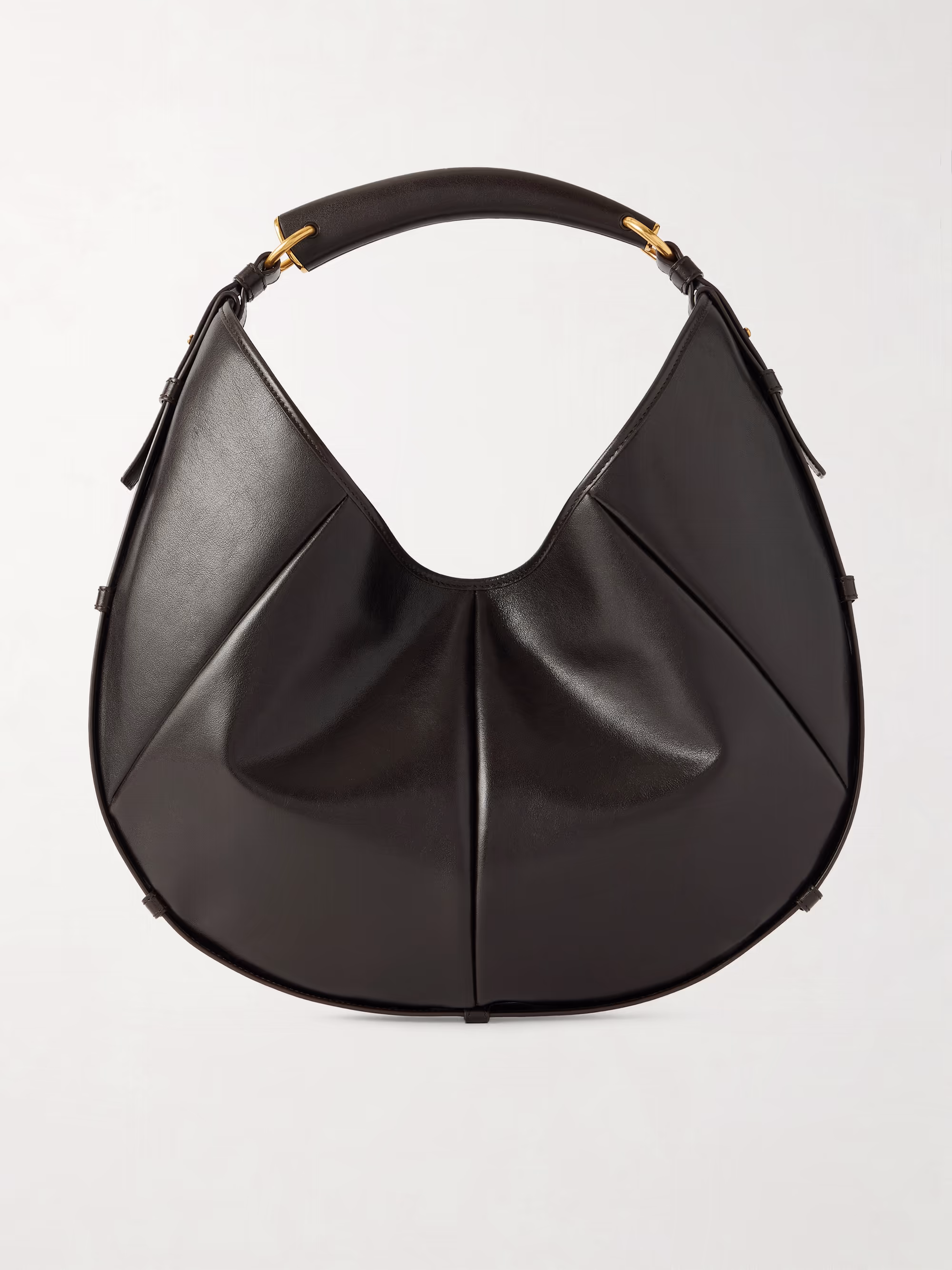 Saint Laurent Mombasa paneled leather shoulder bag