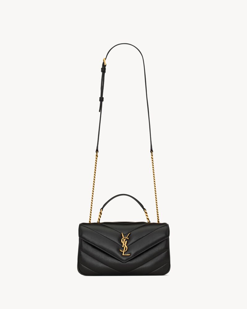 Saint Laurent LOULOU top-handle in MATELASSÉ lambskin