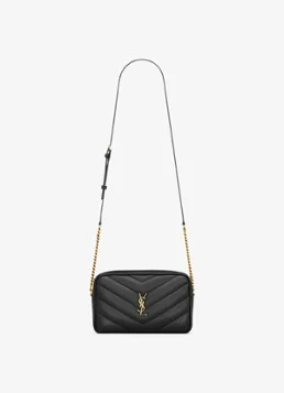 Saint Laurent Loulou crossbody bag van lamsleer