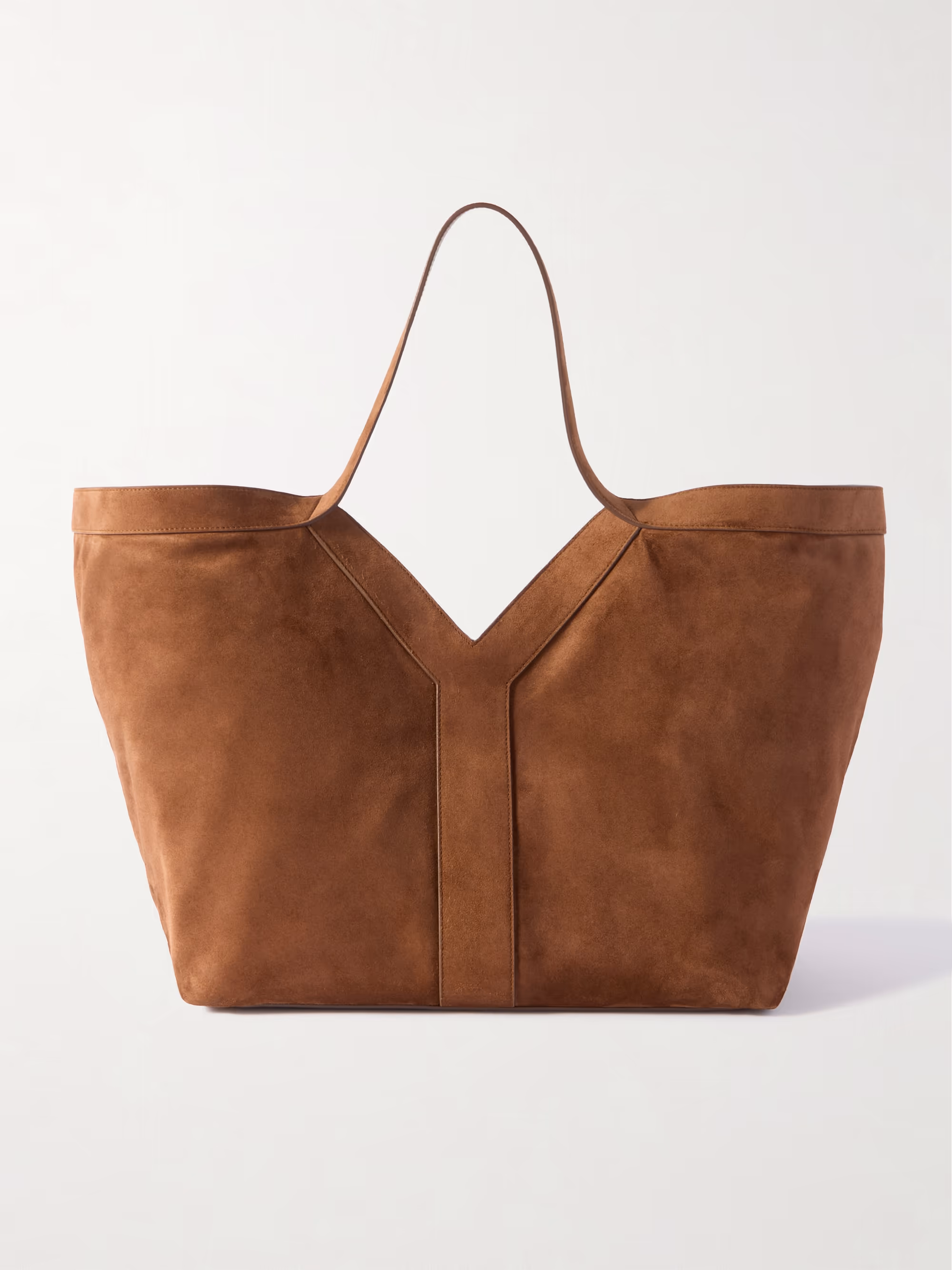 Saint Laurent Y suede tote