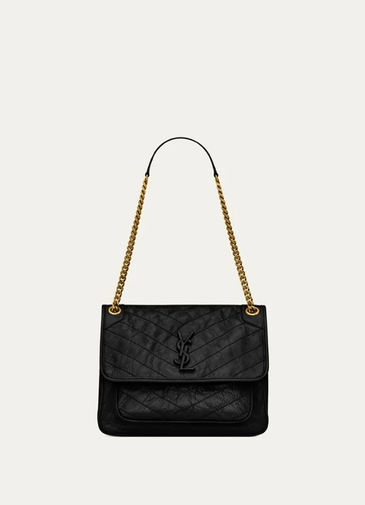 Saint Laurent Niki Medium shoulder bag van kalfsleer
