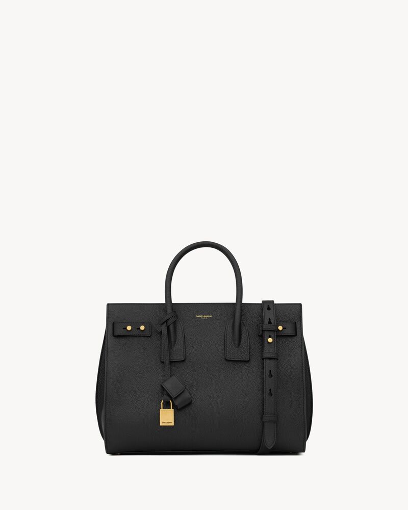Saint Laurent Sac de Jour in Supple Grained Leather - Small