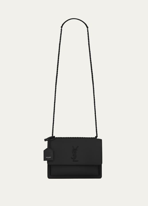 Saint Laurent Sunset Medium shoulder bag van kalfsleer