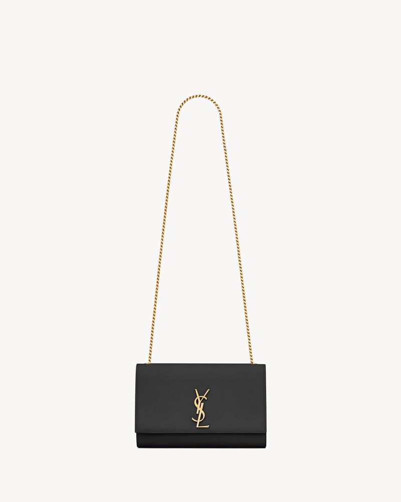 Saint Laurent Kate Medium in Grain de Poudre Embossed Leather