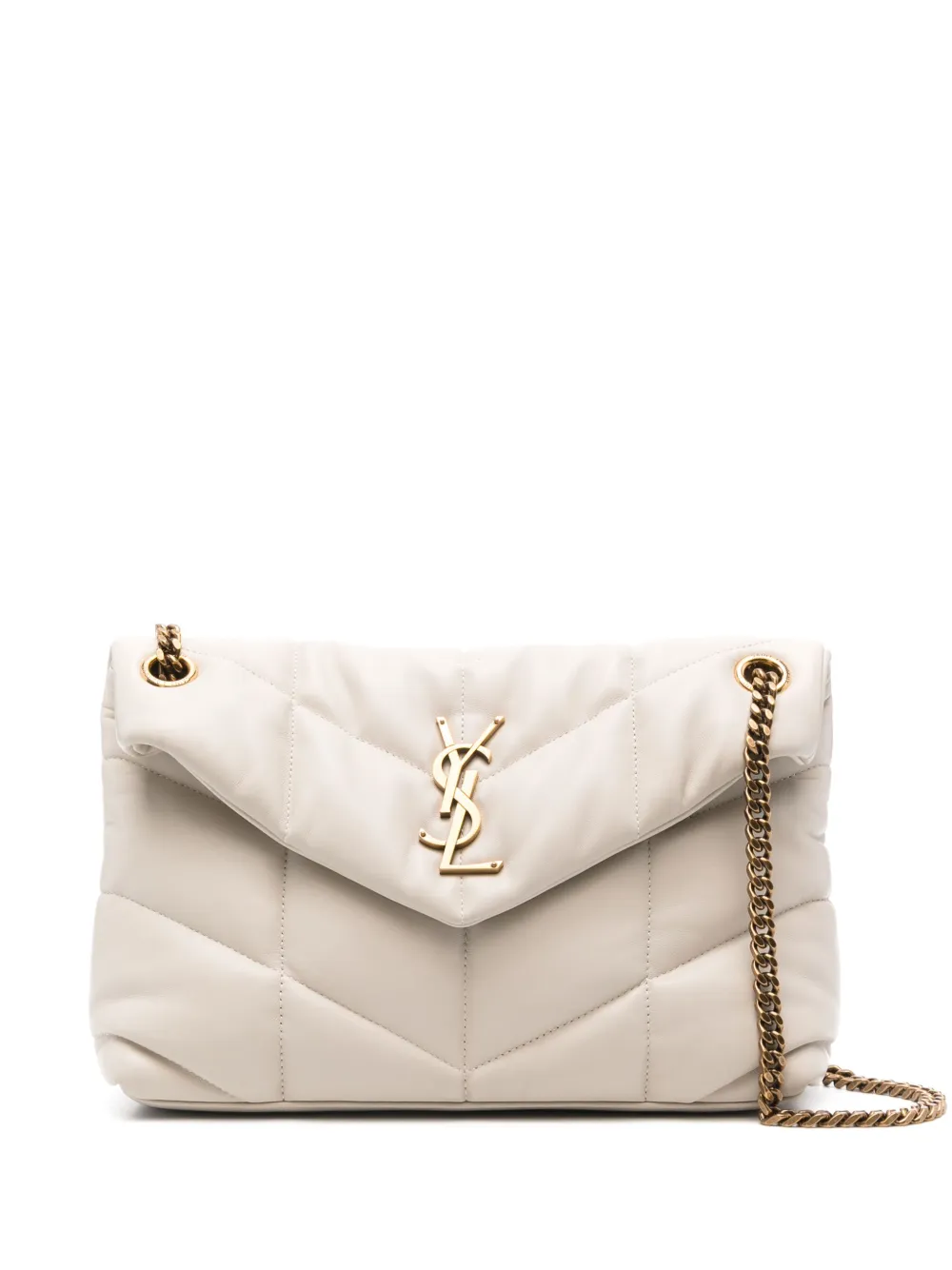 Saint Laurent Loulou gevoerde shoulder bag