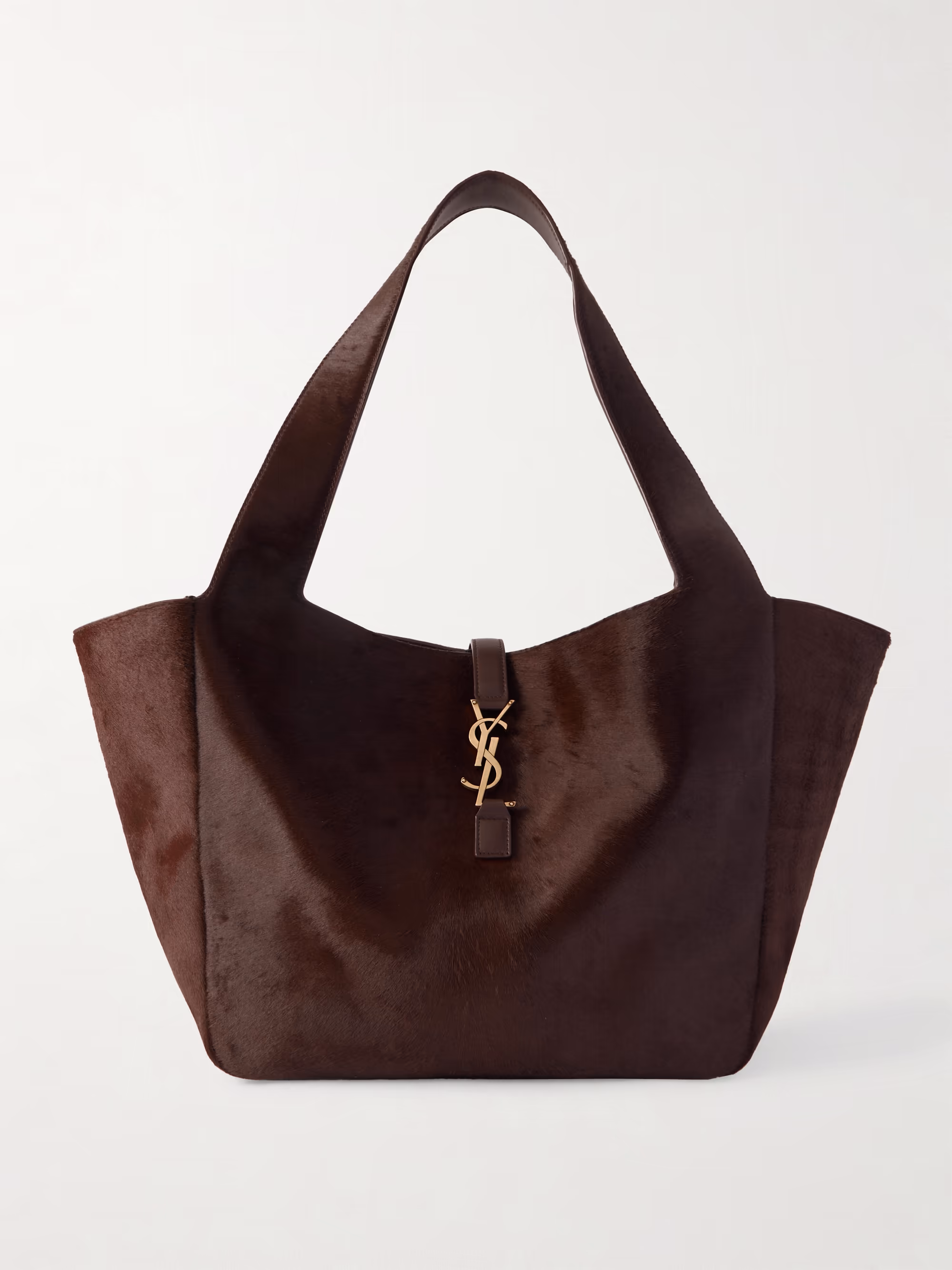 Saint Laurent Le 5 À 7 Bea pony hair tote