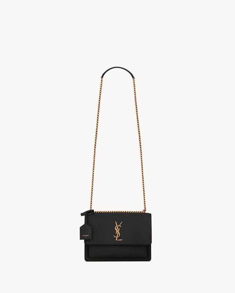 Saint Laurent Sunset Medium in Smooth Leather