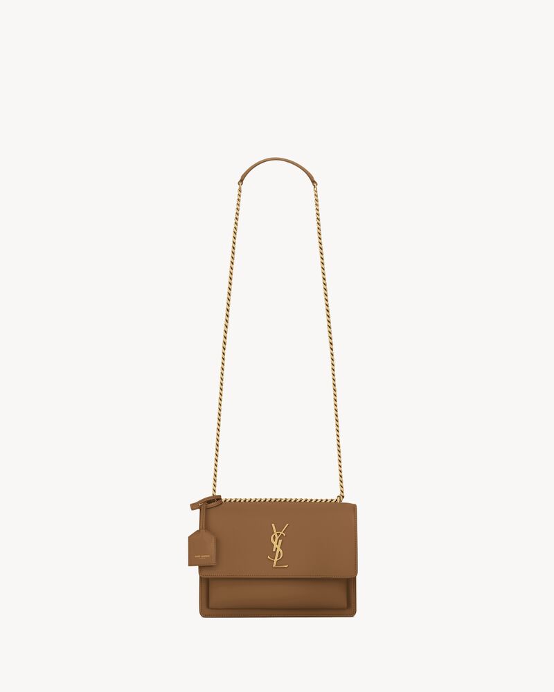 Saint Laurent SUNSET medium IN SMOOTH LEATHER