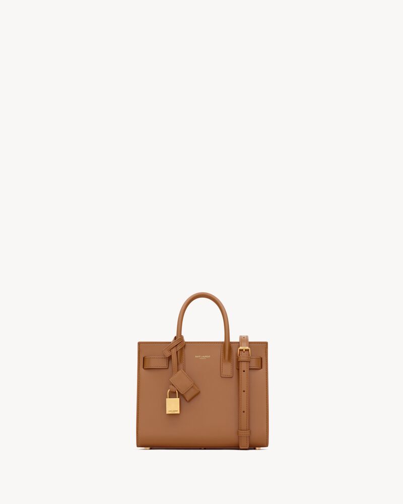 Saint Laurent Sac de Jour in Smooth Leather - Nano
