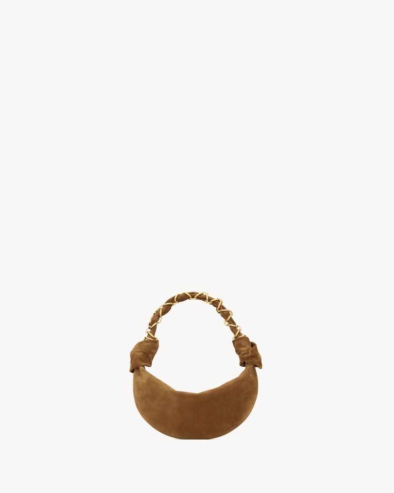 Saint Laurent AMALIA mini hobo in suede