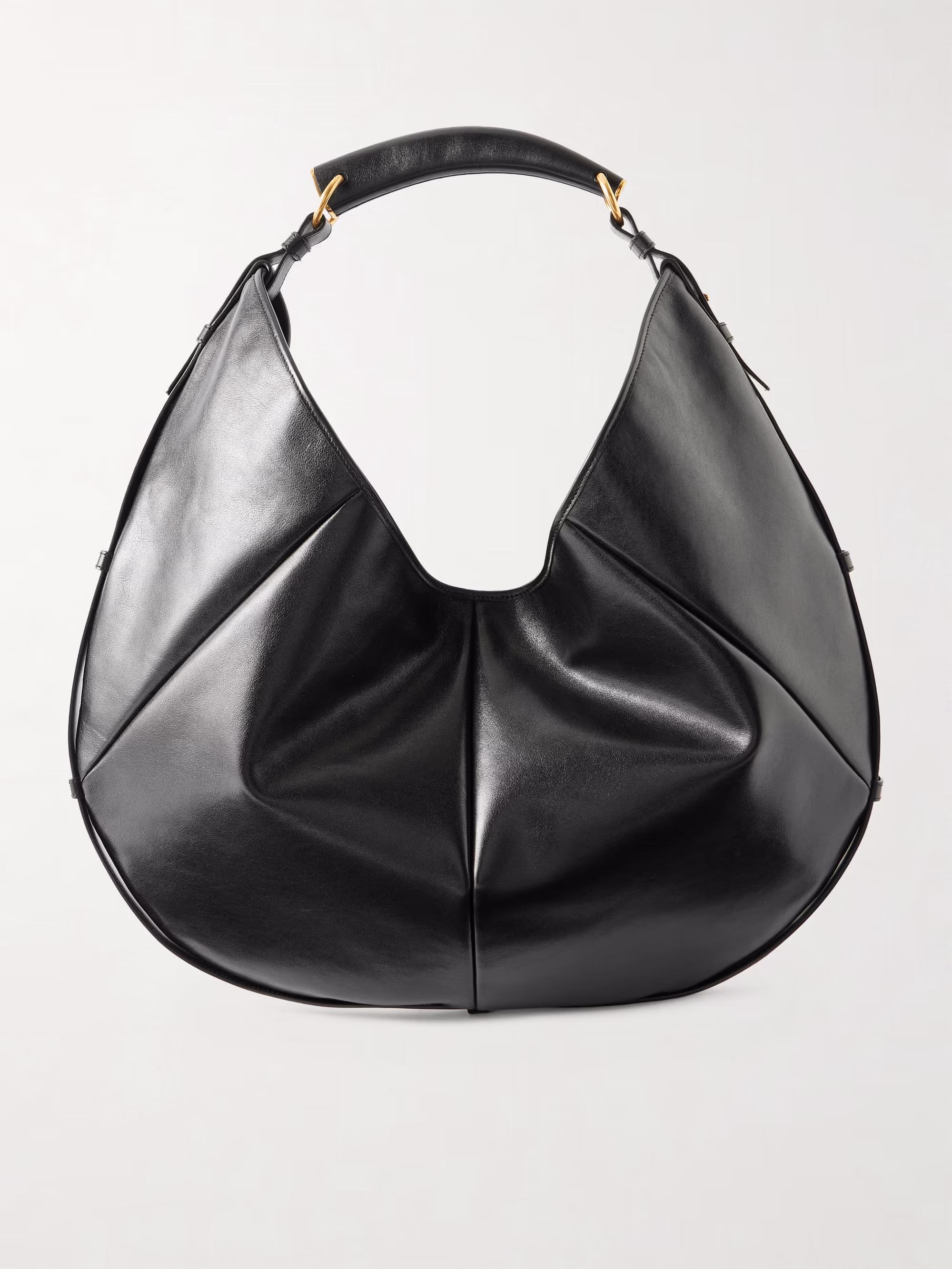 Saint Laurent Mombasa paneled leather shoulder bag