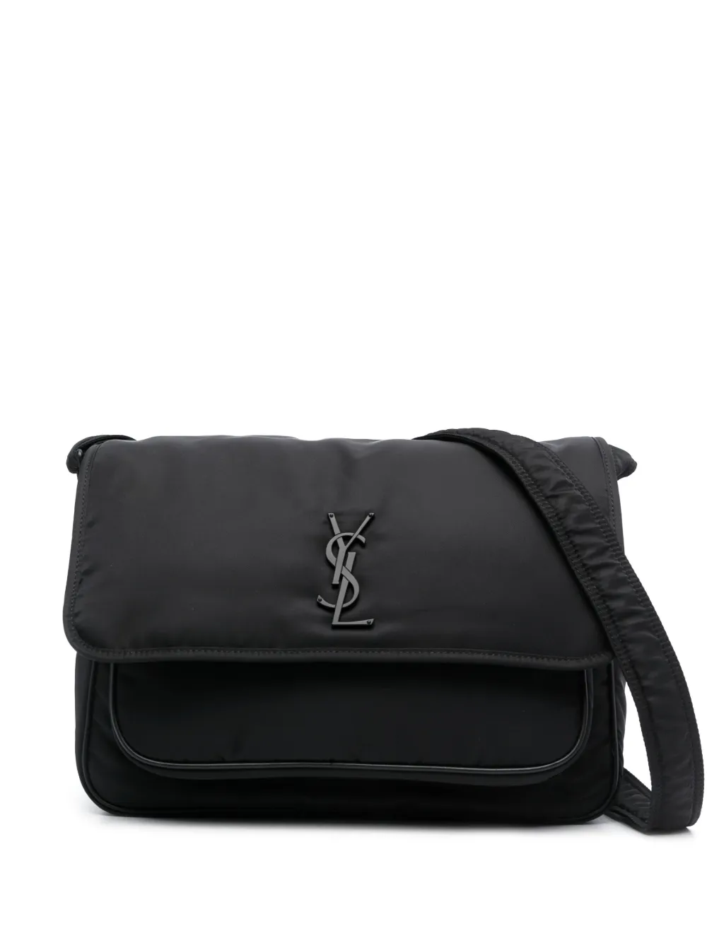 Saint Laurent Messengertas with logo plaque